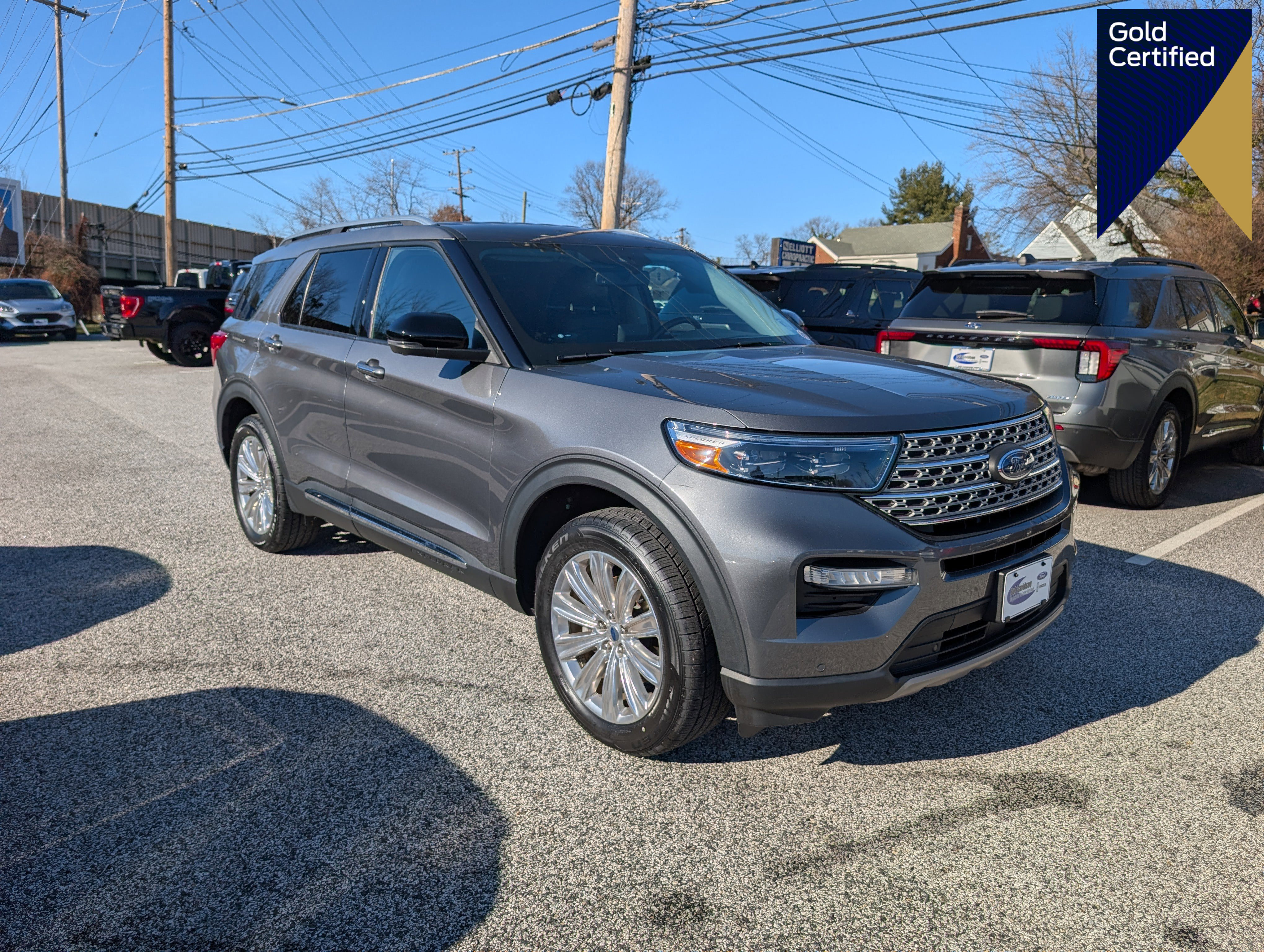 Certified 2022 Ford Explorer Limited w/ Limited Technology Package image 1