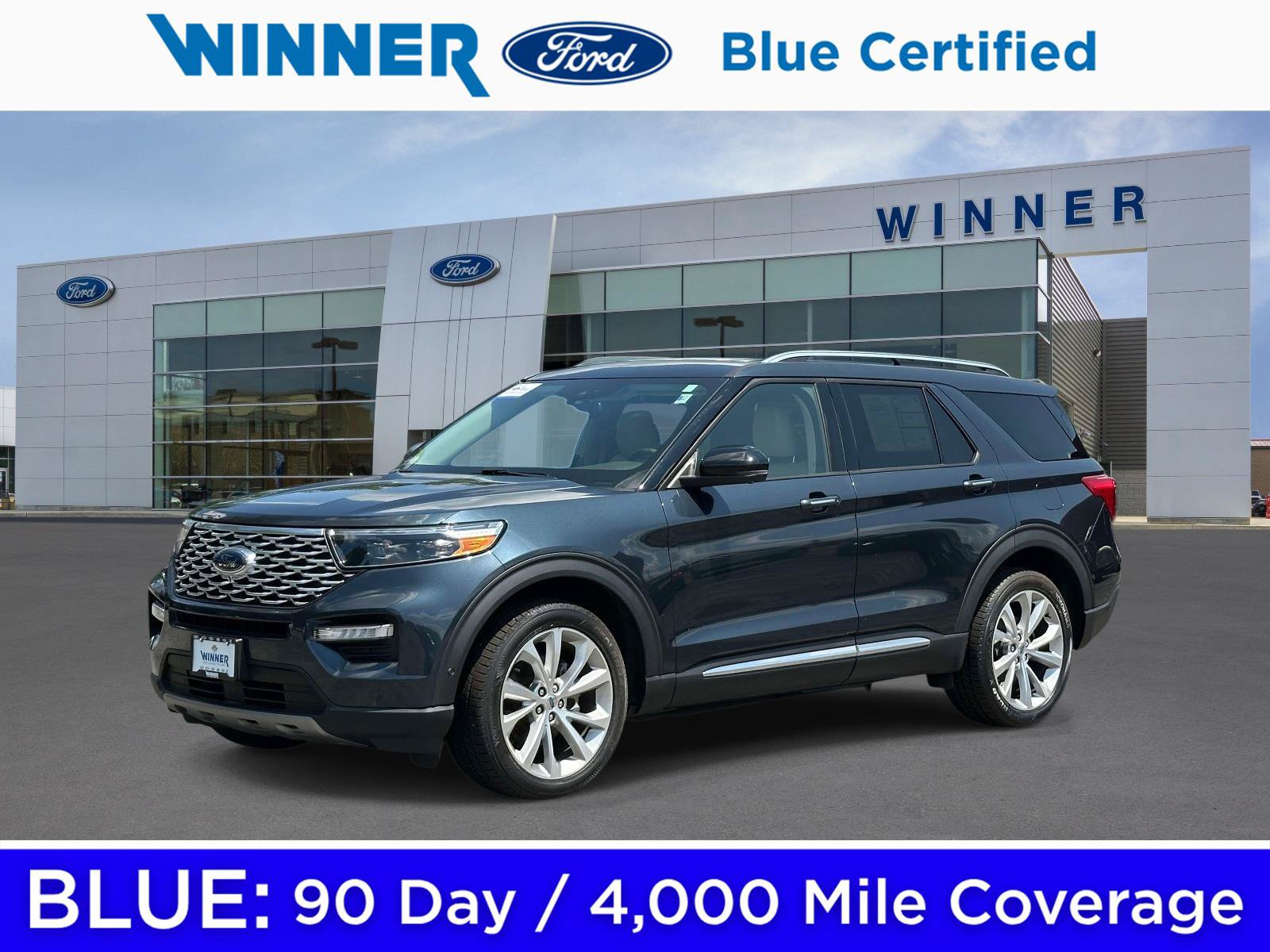 Certified 2022 Ford Explorer Platinum w/ Equipment Group 601A