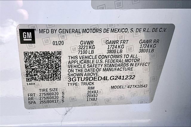 Used 2020 GMC Sierra 1500 SLT image 34