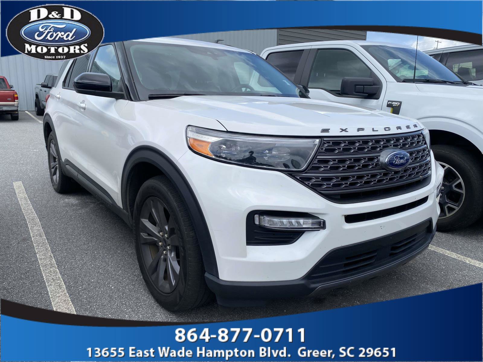 Certified 2023 Ford Explorer XLT w/ Equipment Group 202A