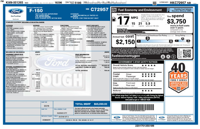 Certified 2017 Ford F150 Lariat AWD/4WD image 30