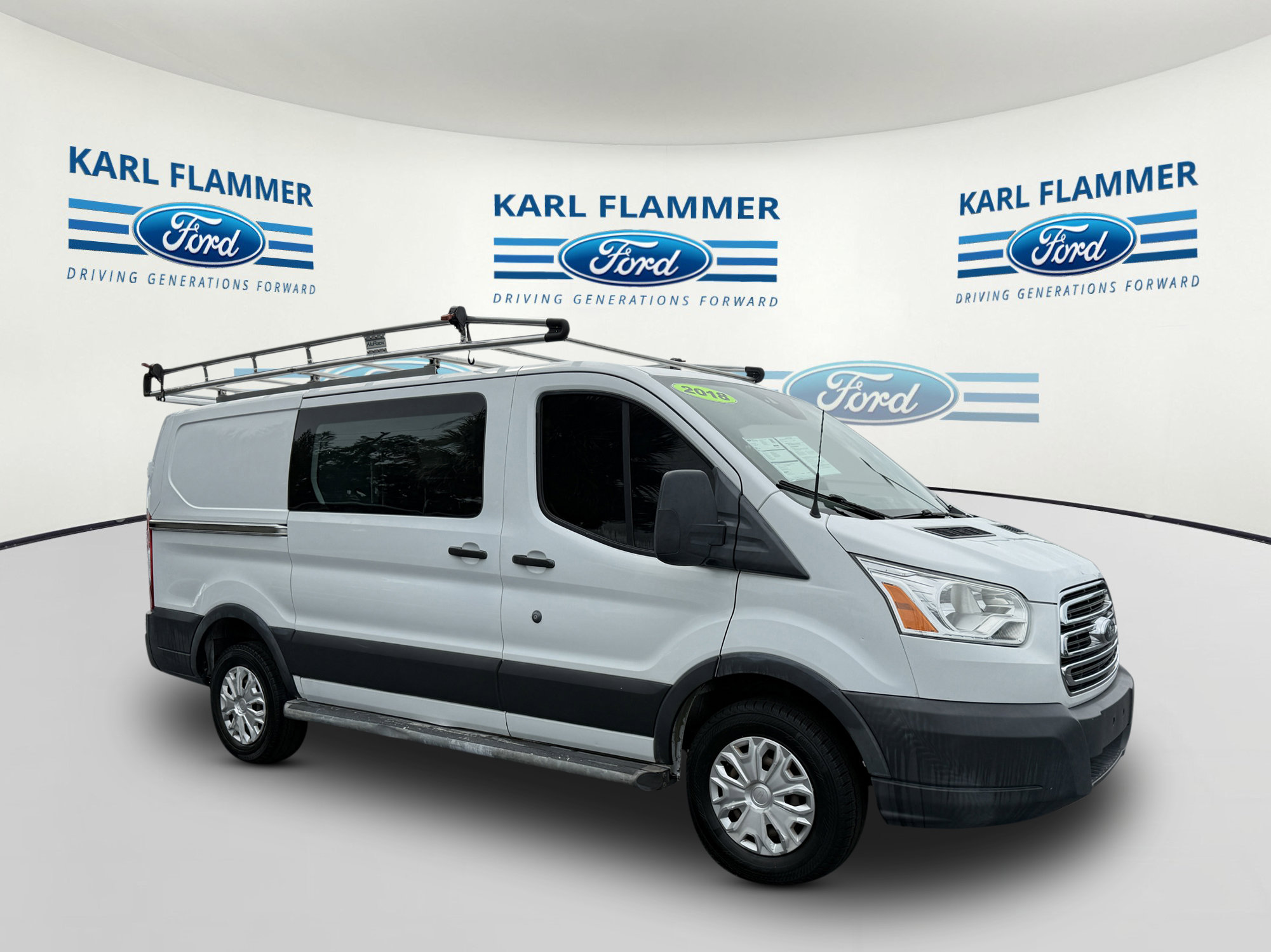 Certified 2018 Ford Transit 250 130 Low Roof w/ Exterior Upgrade Package