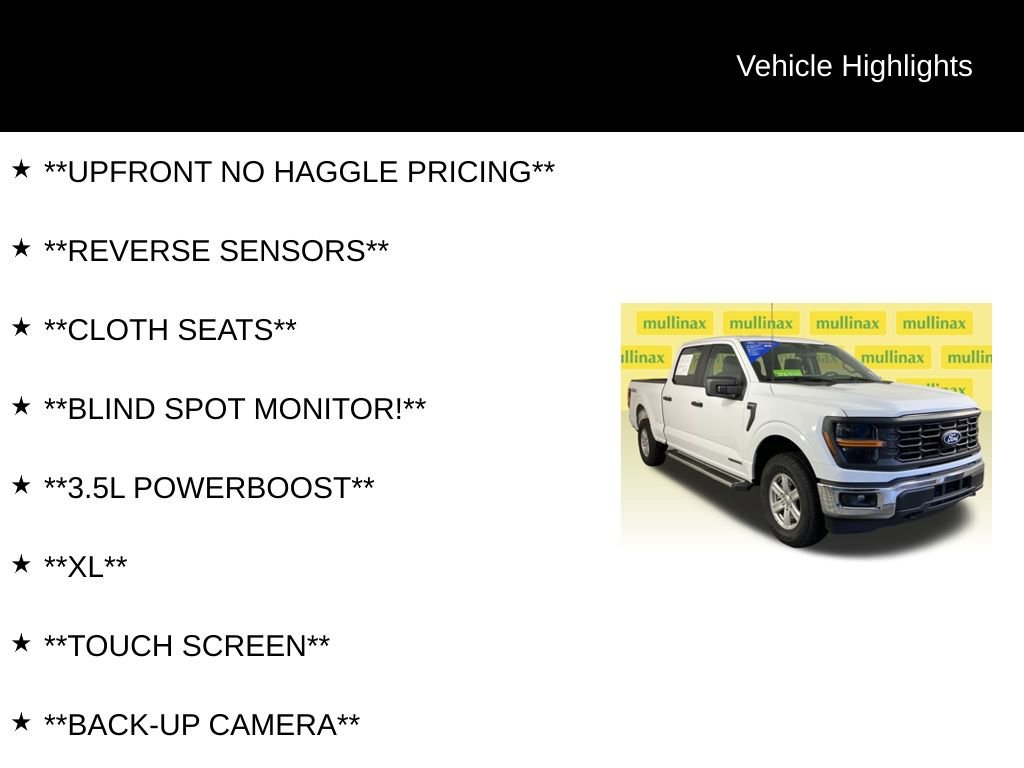 Certified 2025 Ford F150 XL w/ Equipment Group 104A Hybrid image 12