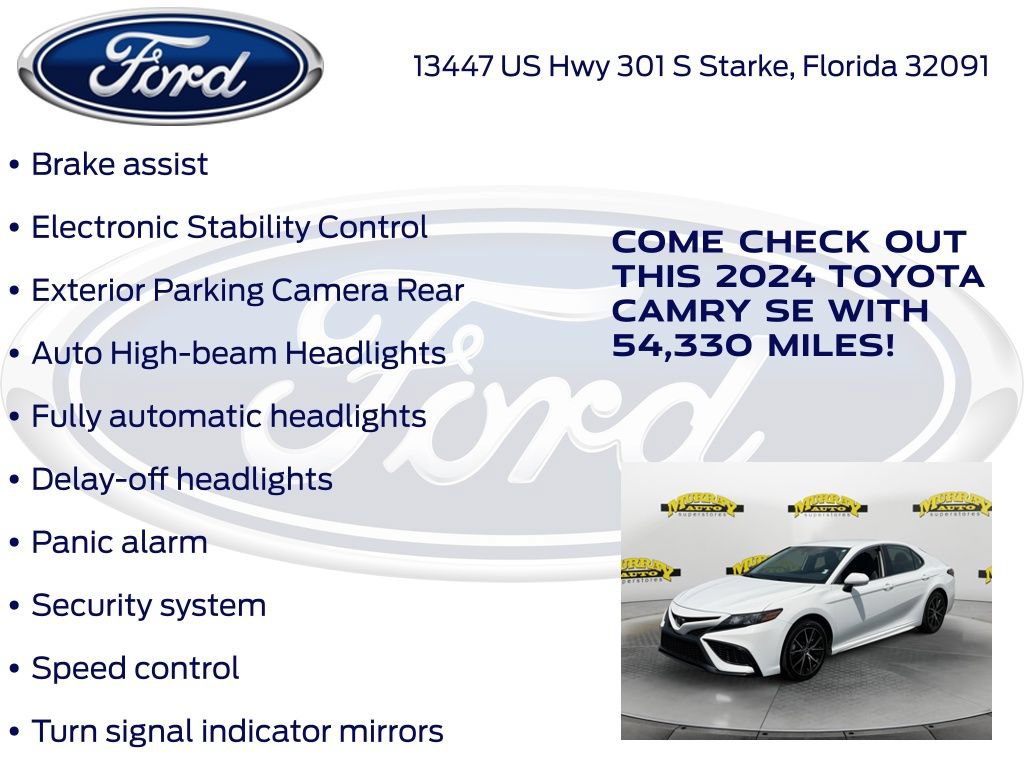 Used 2024 Toyota Camry SE FWD image 30