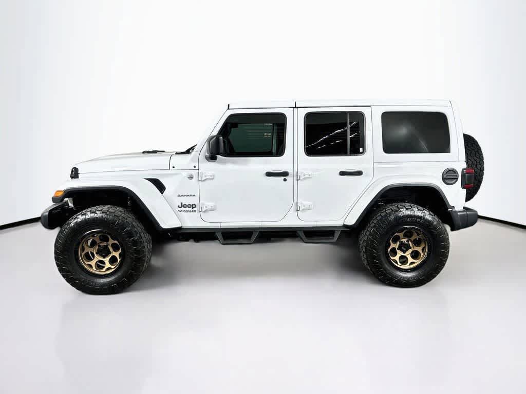 Used 2021 Jeep Wrangler Unlimited Sahara w/ Safety Group AWD/4WD image 3