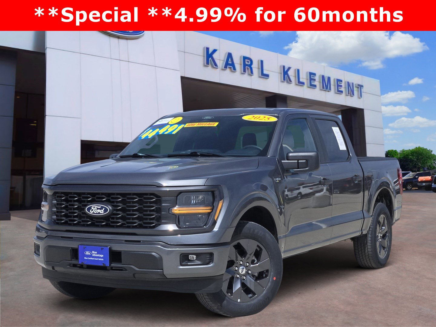 Certified 2025 Ford F150 STX w/ Equipment Group 200A