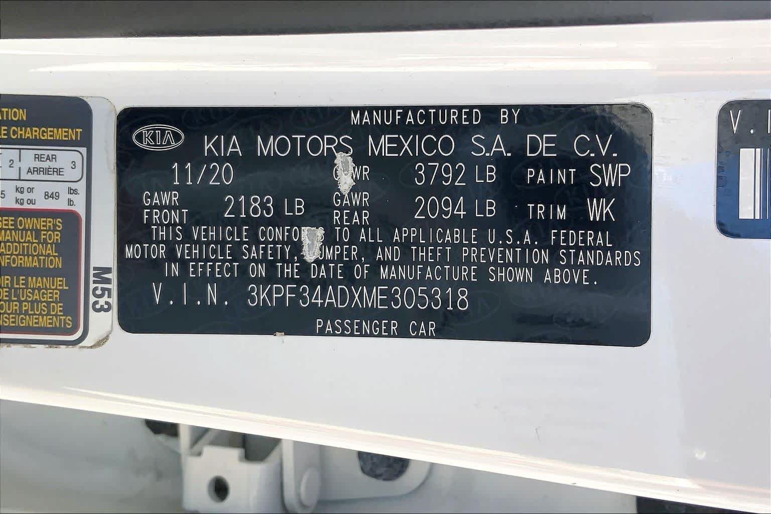 Used 2021 Kia Forte GT-Line FWD image 34