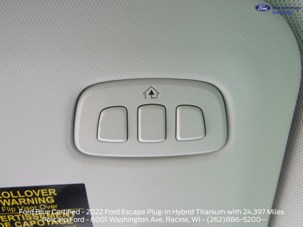 Certified 2022 Ford Escape Titanium FWD image 37