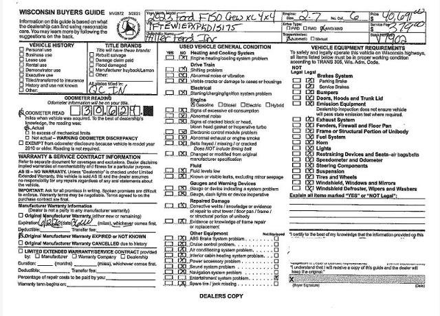 Certified 2023 Ford F150 XL w/ FX4 Off-Road Package AWD/4WD image 36