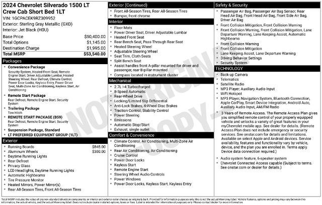 Used 2024 Chevrolet Silverado 1500 LT RWD image 2