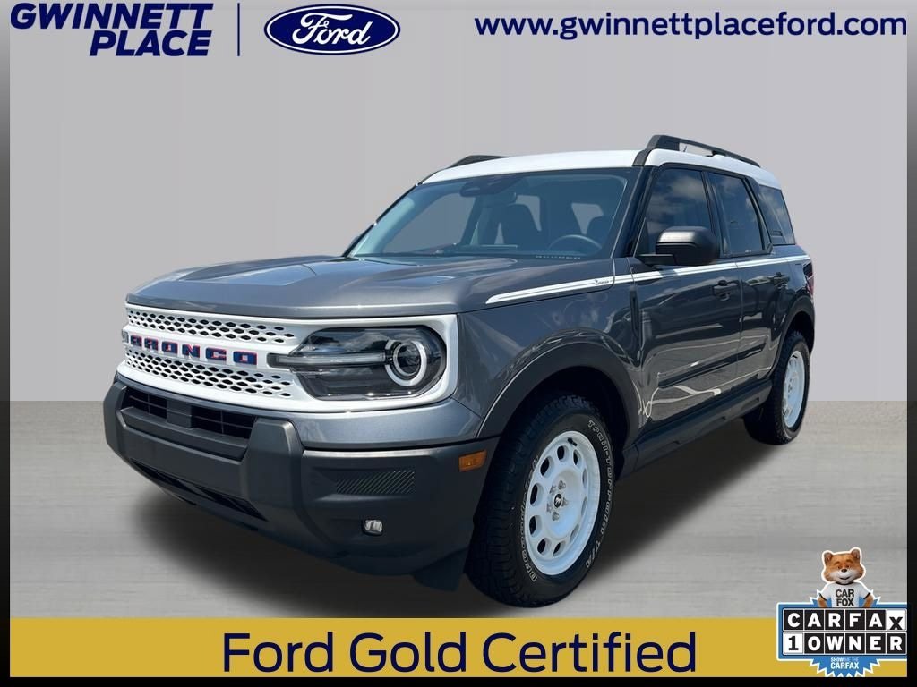 Certified 2025 Ford Bronco Sport Heritage w/ Convenience Package AWD/4WD image 1