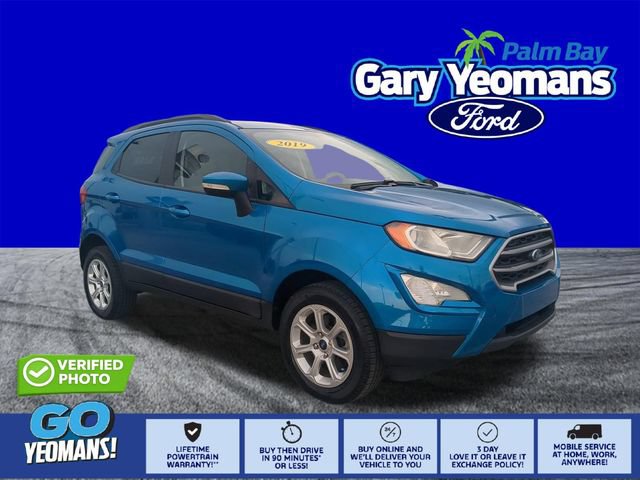 Certified 2019 Ford EcoSport SE w/ SE Convenience Package