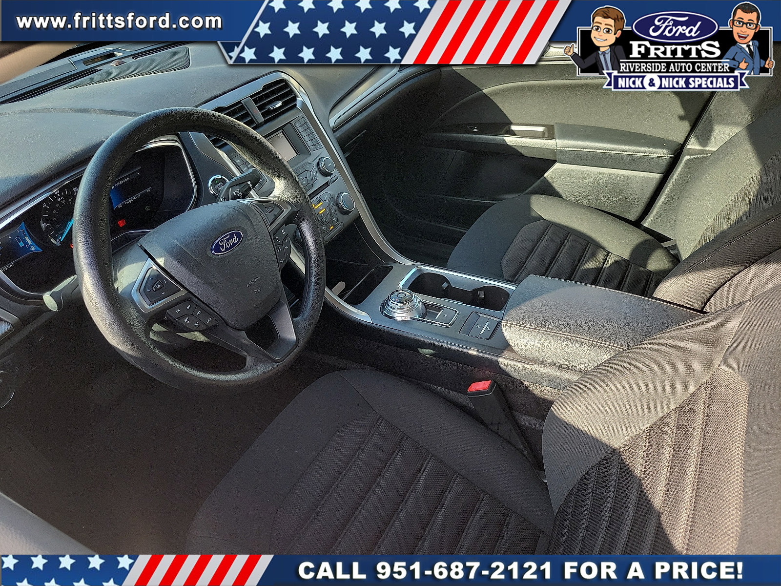 Certified 2017 Ford Fusion SE FWD image 4