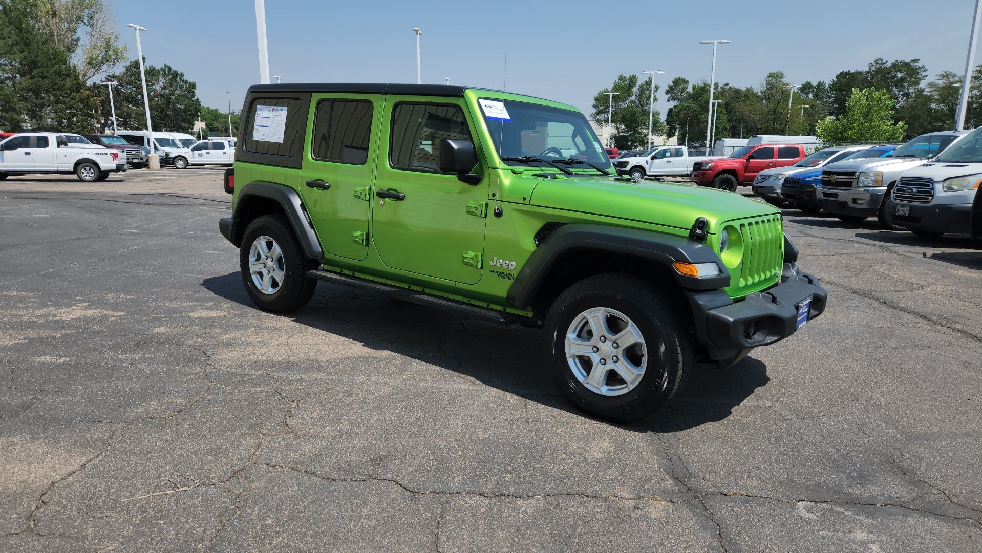 Used 2018 Jeep Wrangler Unlimited Sport S AWD/4WD image 13