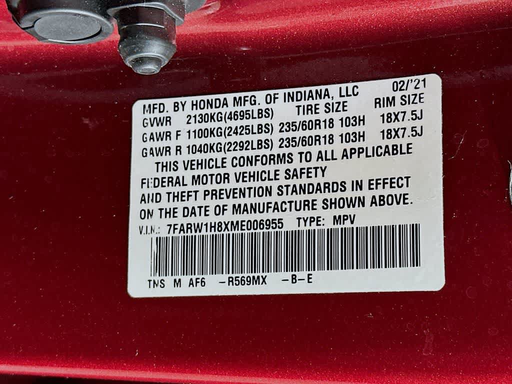 Used 2021 Honda CR-V EX-L image 23