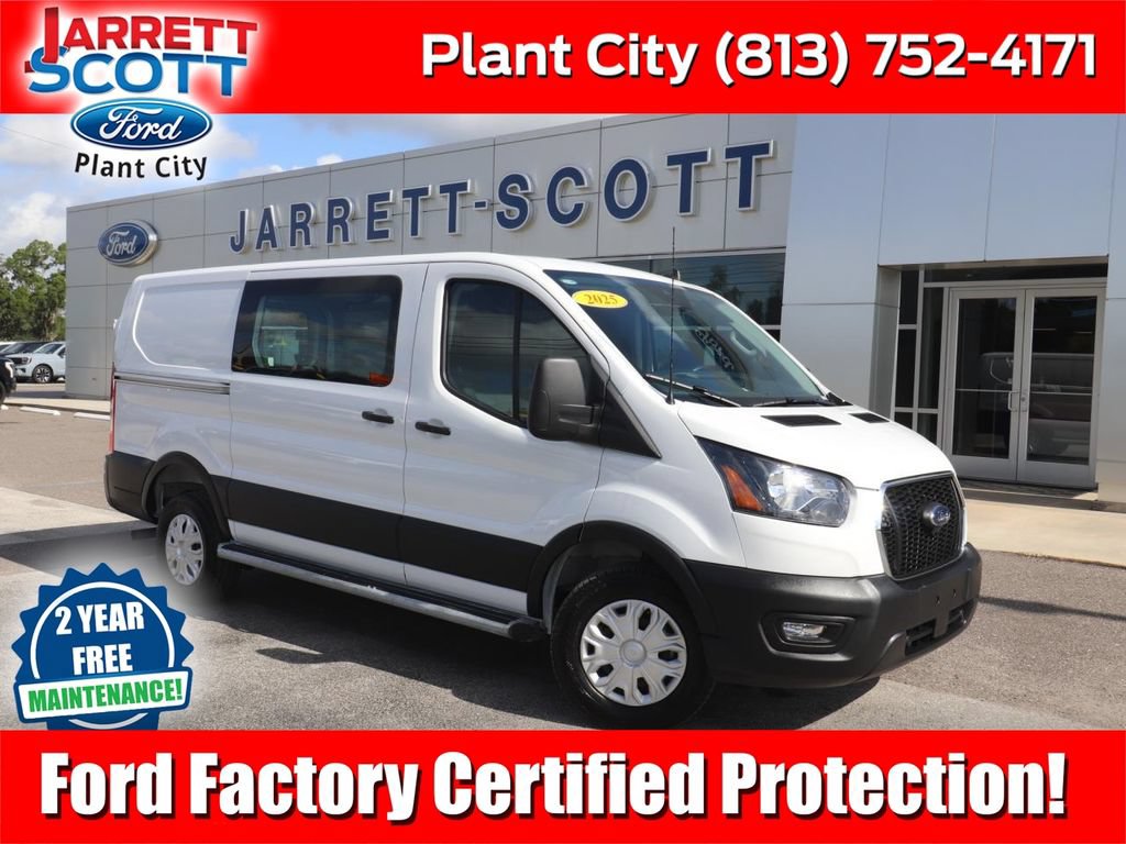 Certified 2025 Ford Transit 250 Low Roof w/ Exterior Upgrade Package RWD image 1