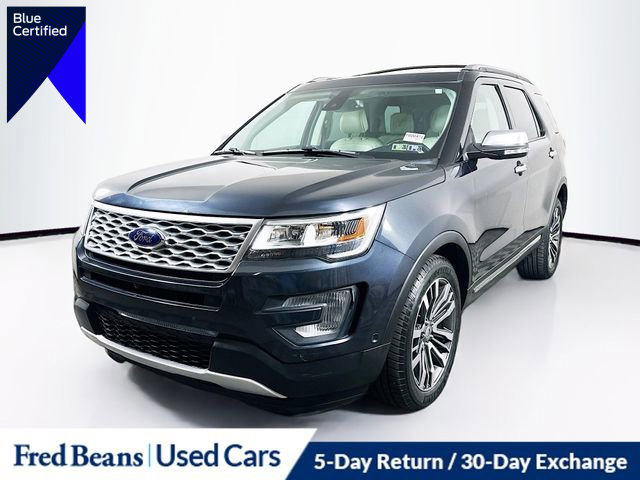 Certified 2017 Ford Explorer Platinum
