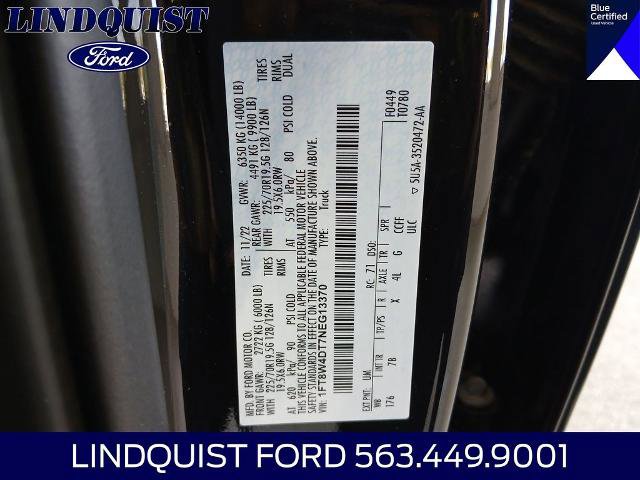 Certified 2022 Ford F450 Platinum w/ FX4 Off-Road Package AWD/4WD image 22