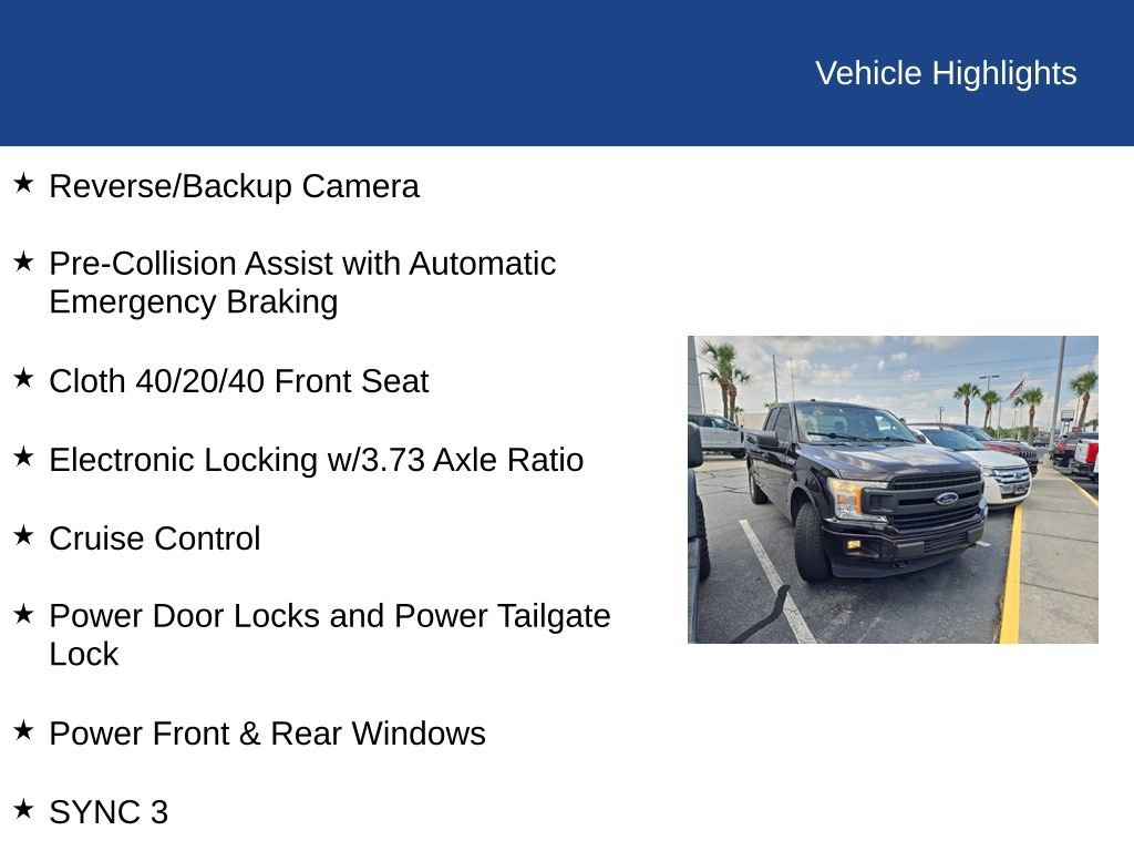 Certified 2019 Ford F150 XL w/ Equipment Group 101A Mid AWD/4WD image 8