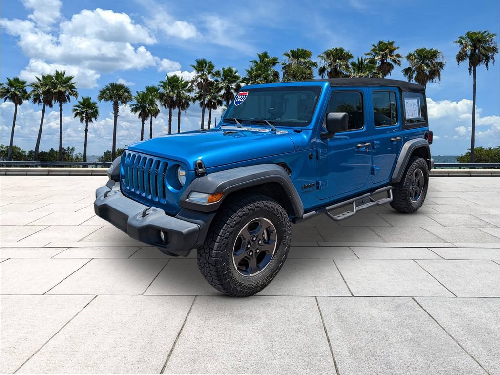 Used 2022 Jeep Wrangler Unlimited Sport AWD/4WD image 3
