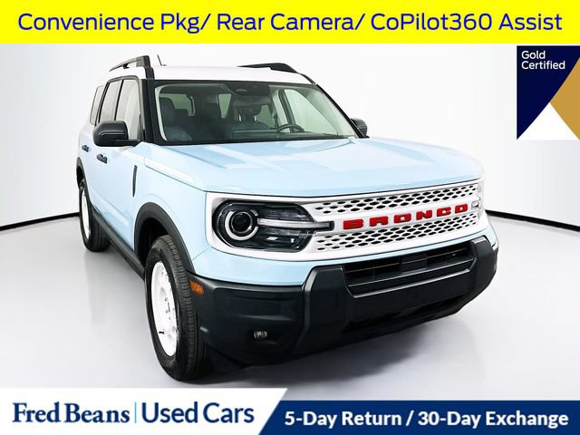 Certified 2025 Ford Bronco Sport Heritage w/ Convenience Package AWD/4WD image 1