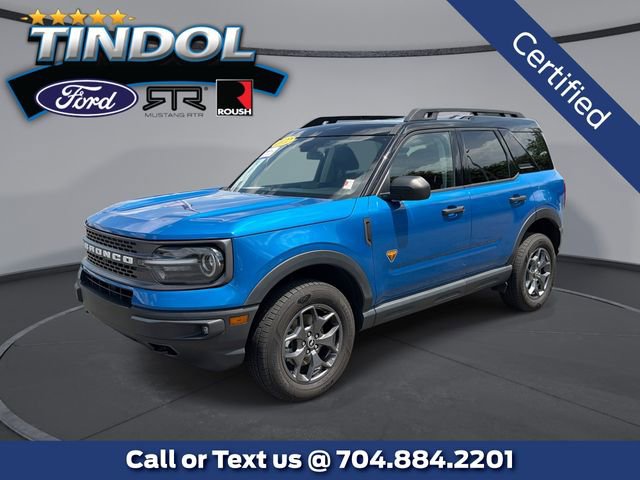 Certified 2022 Ford Bronco Sport Badlands