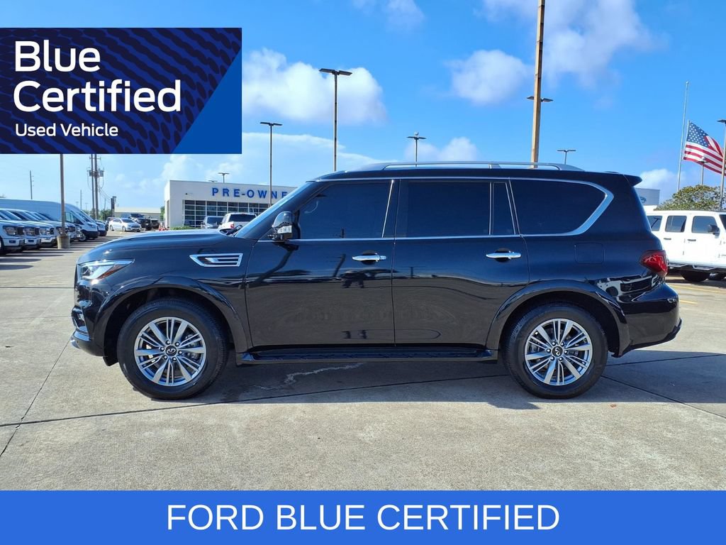 Used 2022 INFINITI QX80 Luxe w/ Cargo Package RWD image 3