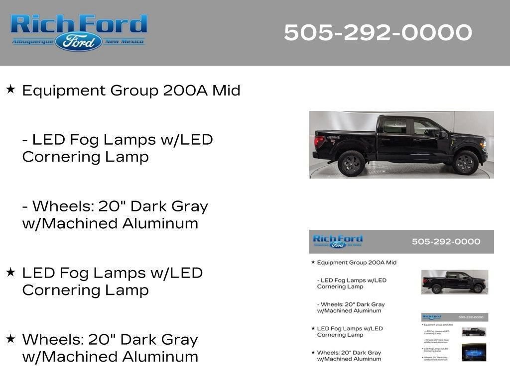 Certified 2025 Ford F150 STX w/ Equipment Group 200A AWD/4WD image 27