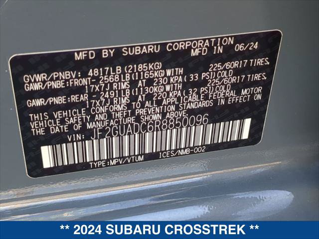 Used 2024 Subaru Crosstrek 2.0i Premium AWD/4WD image 23