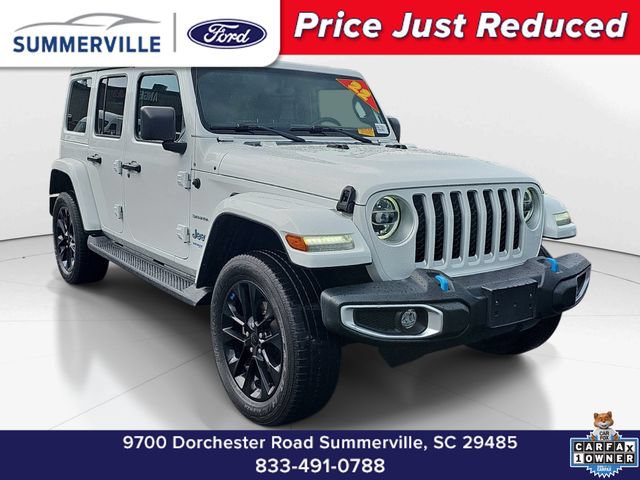 Used 2022 Jeep Wrangler Unlimited Sahara w/ Cold Weather Group AWD/4WD image 1