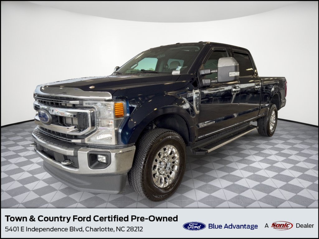 Certified 2022 Ford F250 XLT w/ XLT Premium Package AWD/4WD image 1