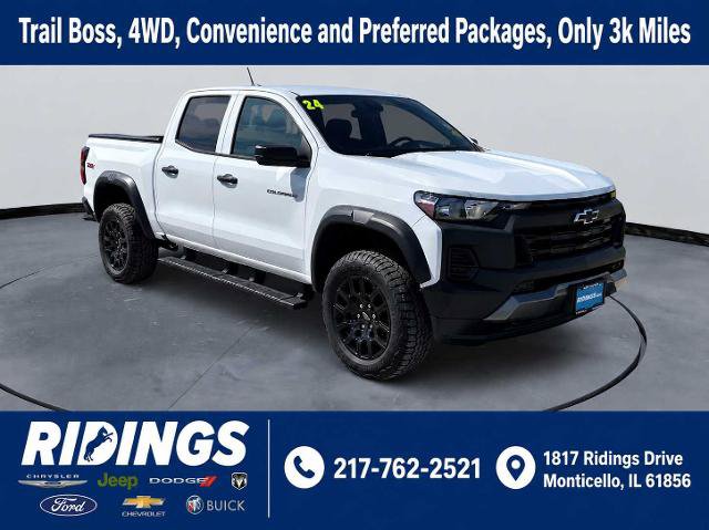Used 2024 Chevrolet Colorado Trail Boss w/ Advanced Trailering Package