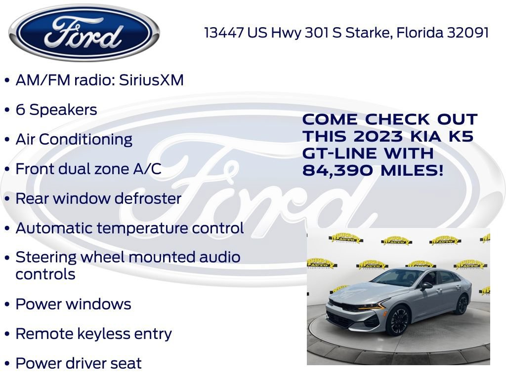 Used 2023 Kia K5 GT-Line w/ GT-Line Premium Package FWD image 22