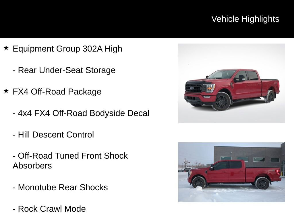 Certified 2022 Ford F150 XLT w/ Equipment Group 302A High image 16