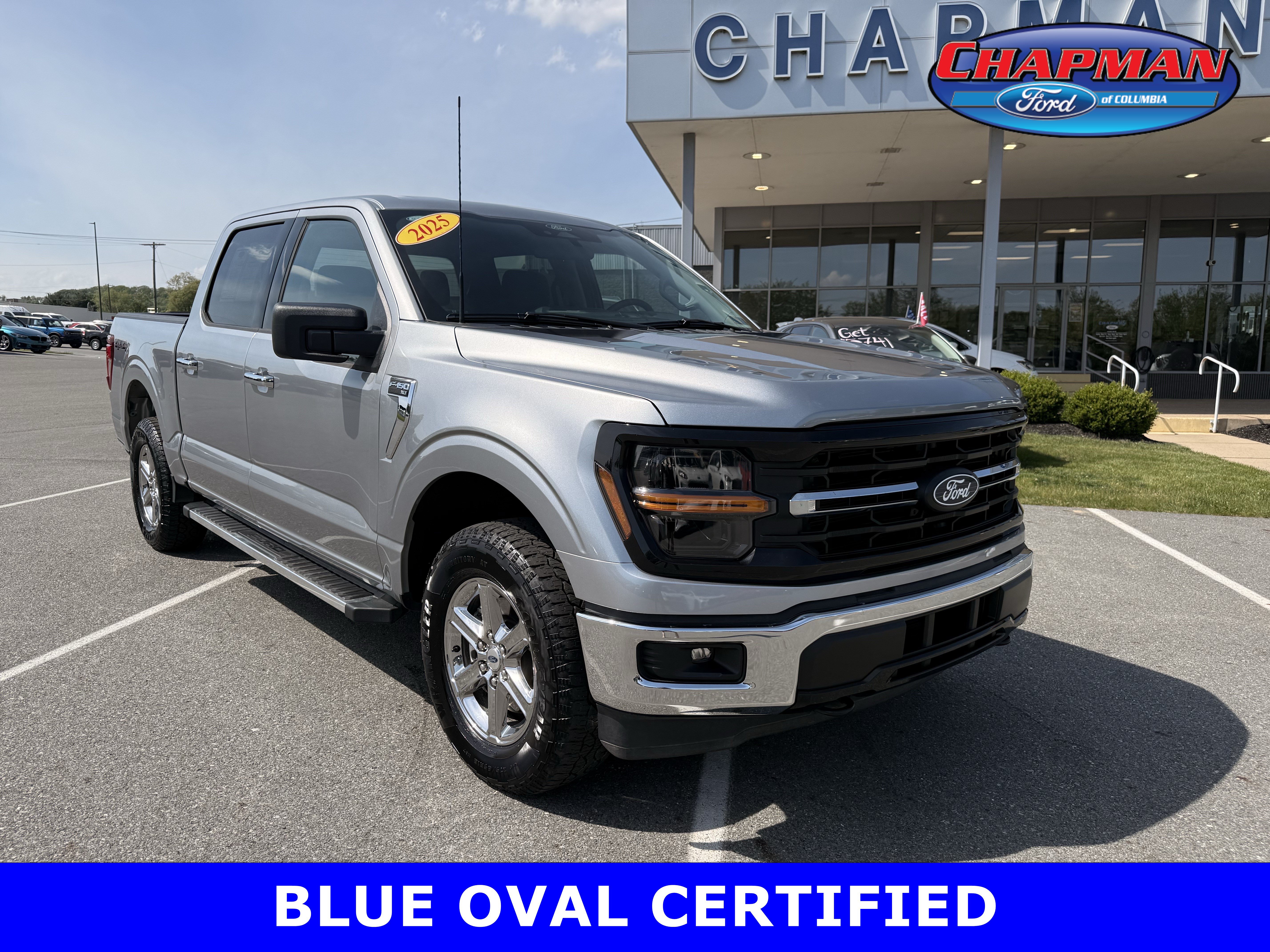 Certified 2025 Ford F150 XLT w/ Equipment Group 301A Standard