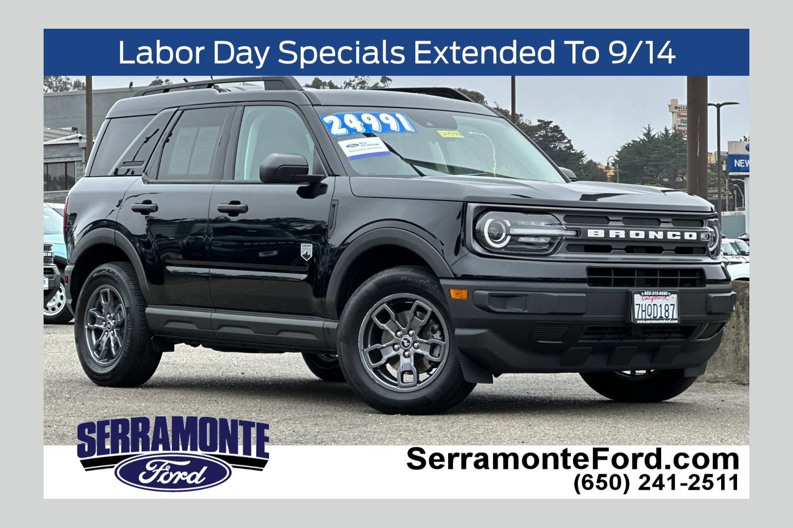 Certified 2022 Ford Bronco Sport Big Bend