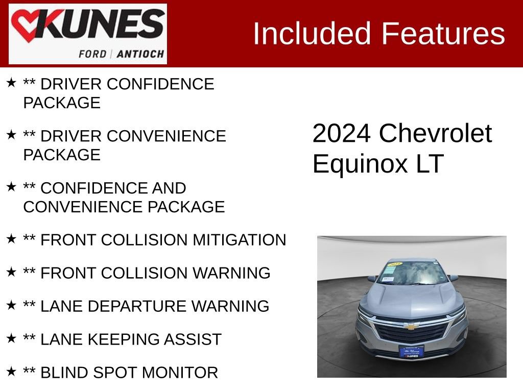 Used 2024 Chevrolet Equinox LT AWD/4WD image 4