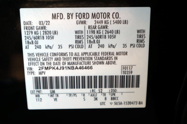 Certified 2022 Ford Edge SEL w/ Convenience Package image 37