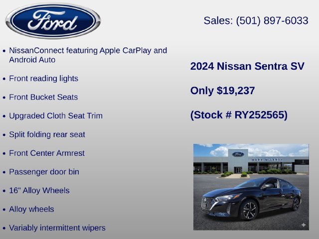 Used 2024 Nissan Sentra SV FWD image 35