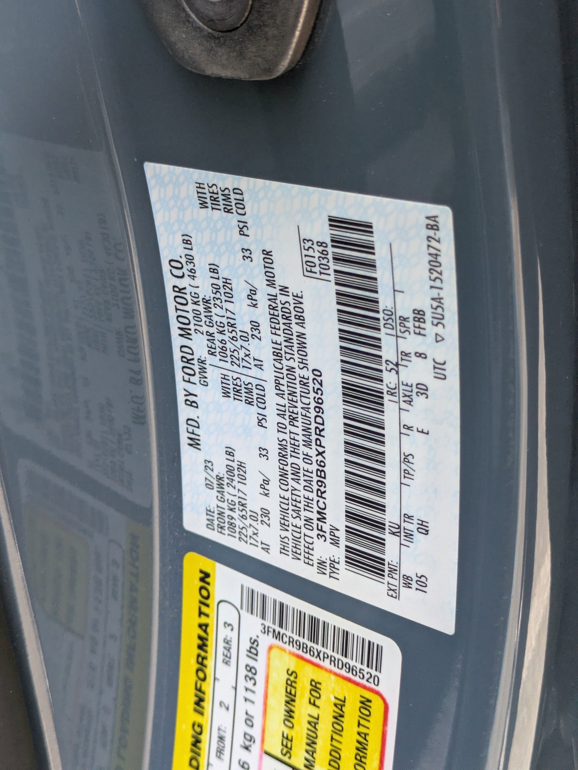 Certified 2023 Ford Bronco Sport Big Bend w/ Convenience Package image 40