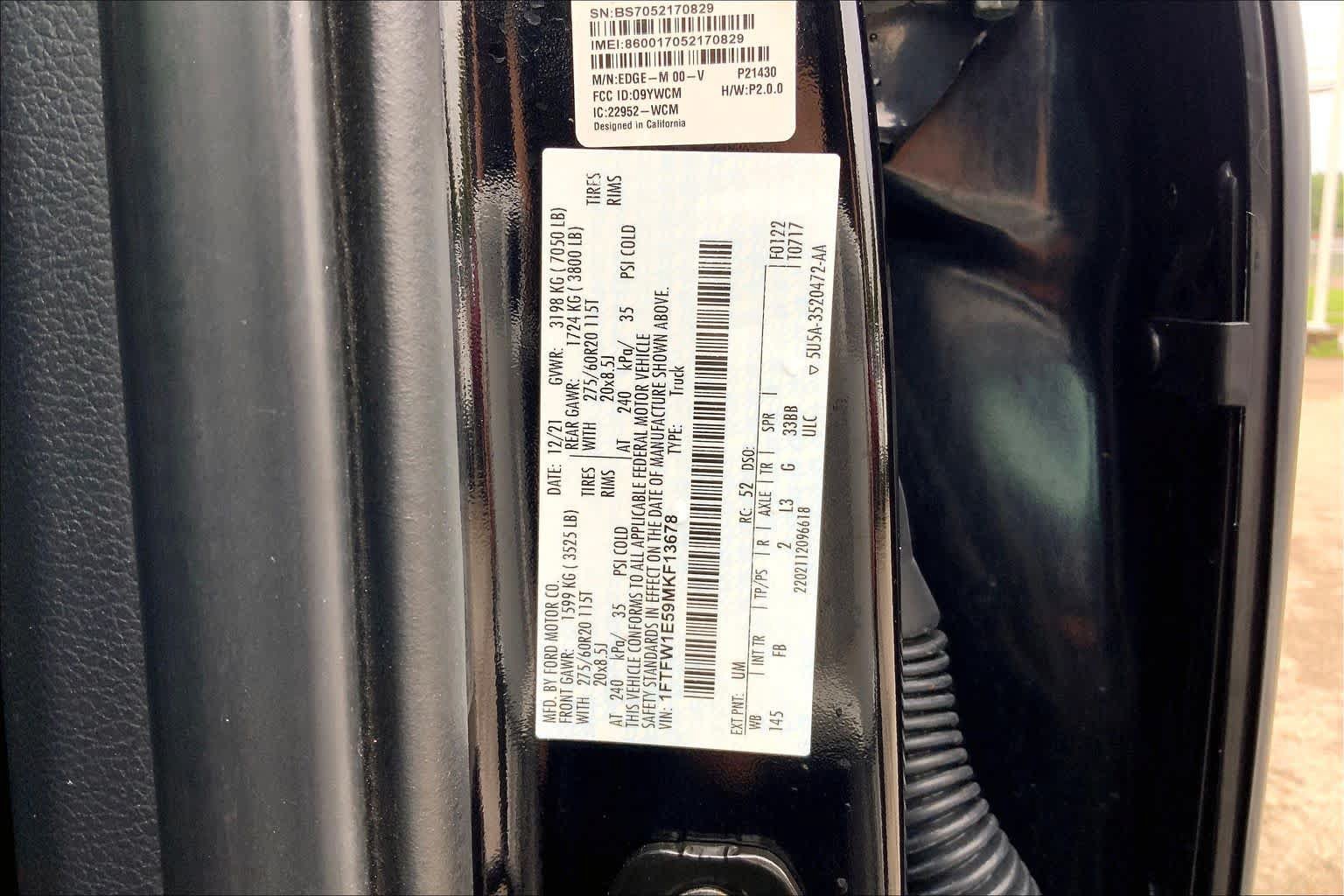 Certified 2021 Ford F150 XLT w/ Equipment Group 302A High AWD/4WD image 37