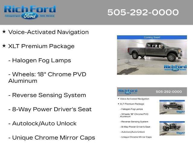 Certified 2021 Ford F250 XLT w/ XLT Premium Package AWD/4WD image 12