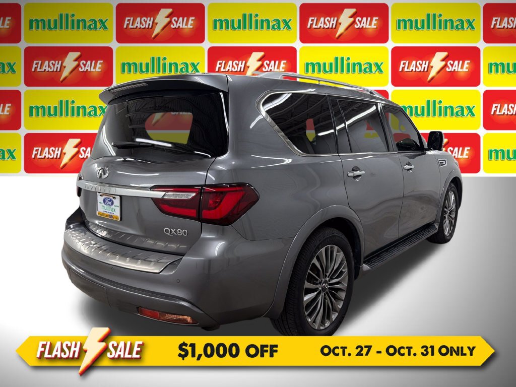 Used 2021 INFINITI QX80 Sensory w/ All-Season Package RWD image 3