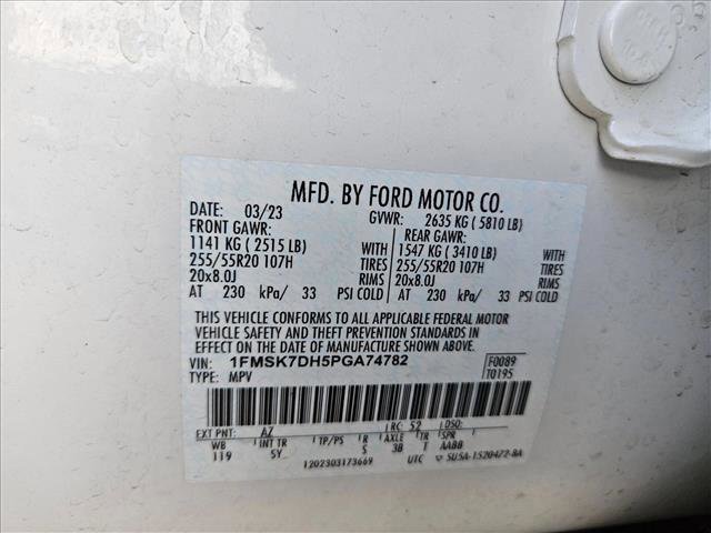 Certified 2023 Ford Explorer XLT w/ Equipment Group 202A image 28