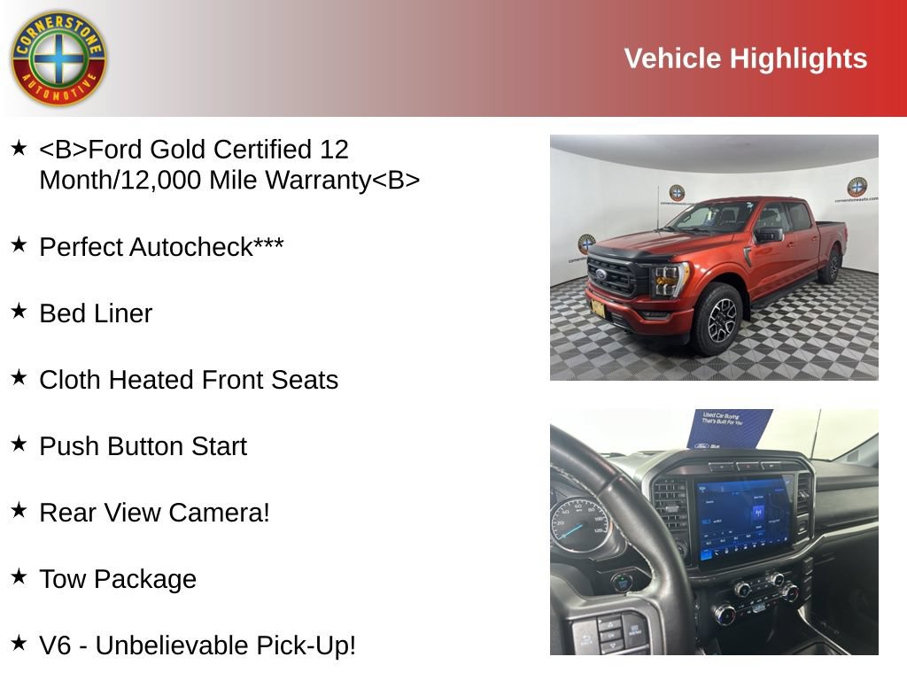 Certified 2023 Ford F150 XLT w/ Equipment Group 302A High AWD/4WD image 2