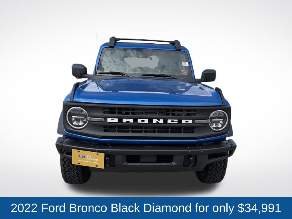 Certified 2022 Ford Bronco Black Diamond AWD/4WD image 2