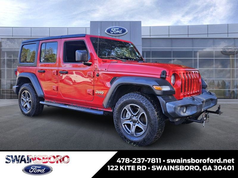 Used 2019 Jeep Wrangler Unlimited Sport S image 7