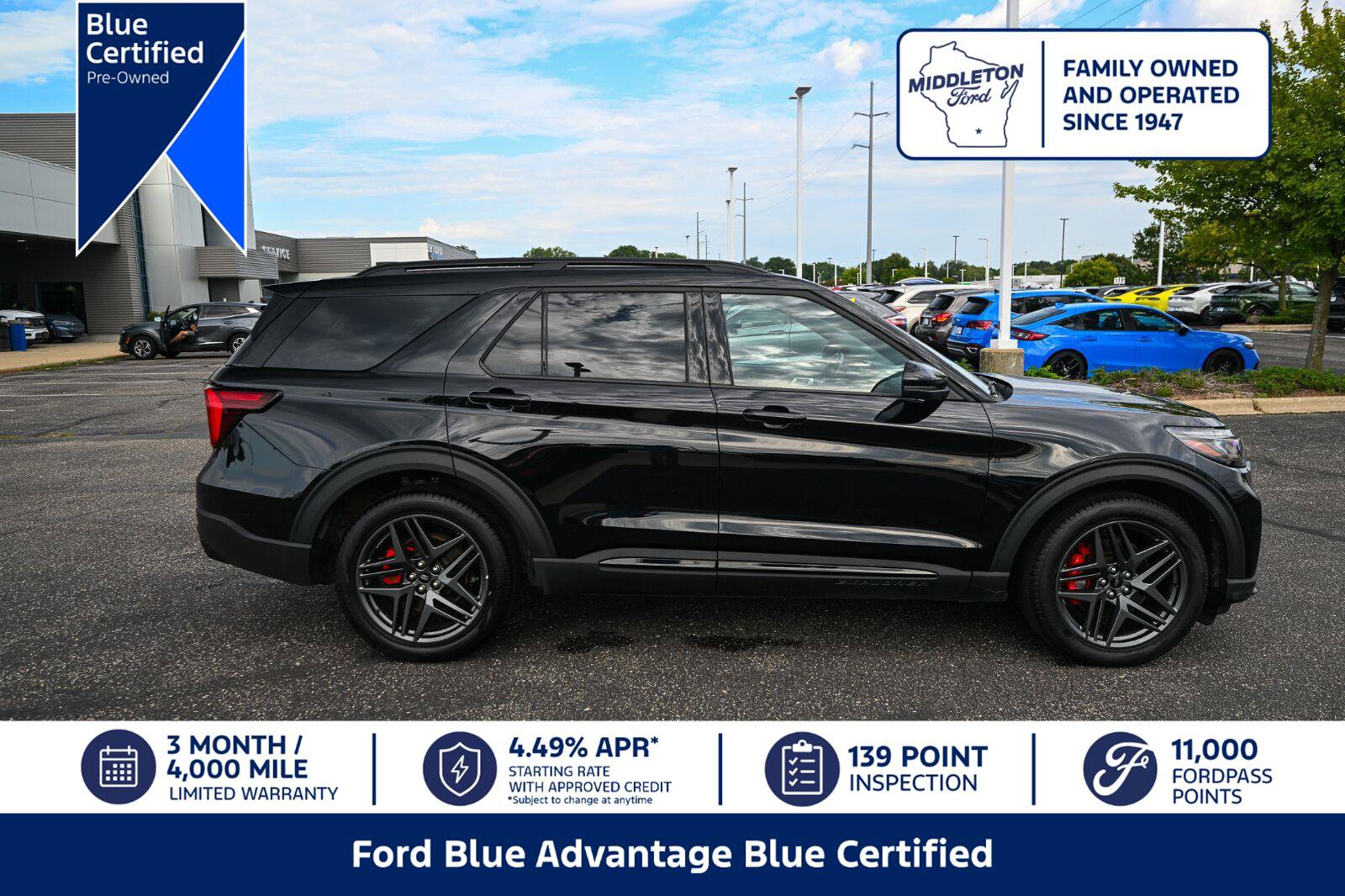 Certified 2025 Ford Explorer ST