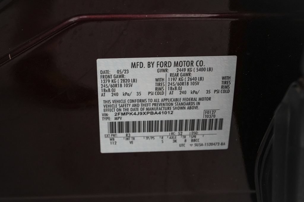 Certified 2023 Ford Edge SEL w/ Convenience Package AWD/4WD image 24
