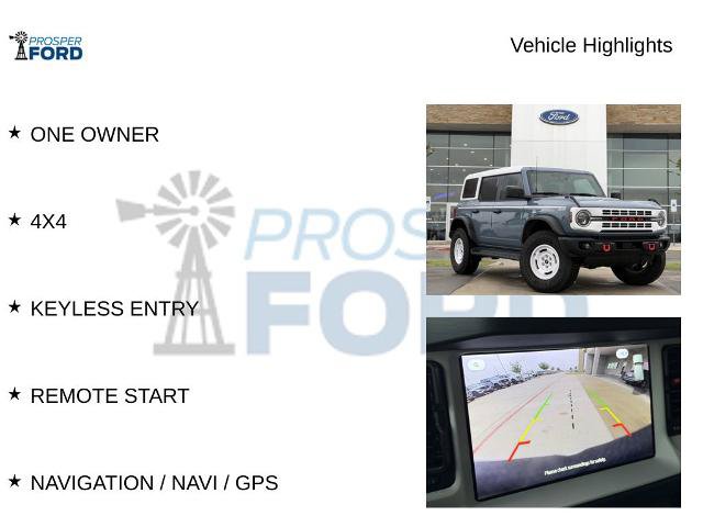 Certified 2025 Ford Bronco Heritage Edition AWD/4WD image 5